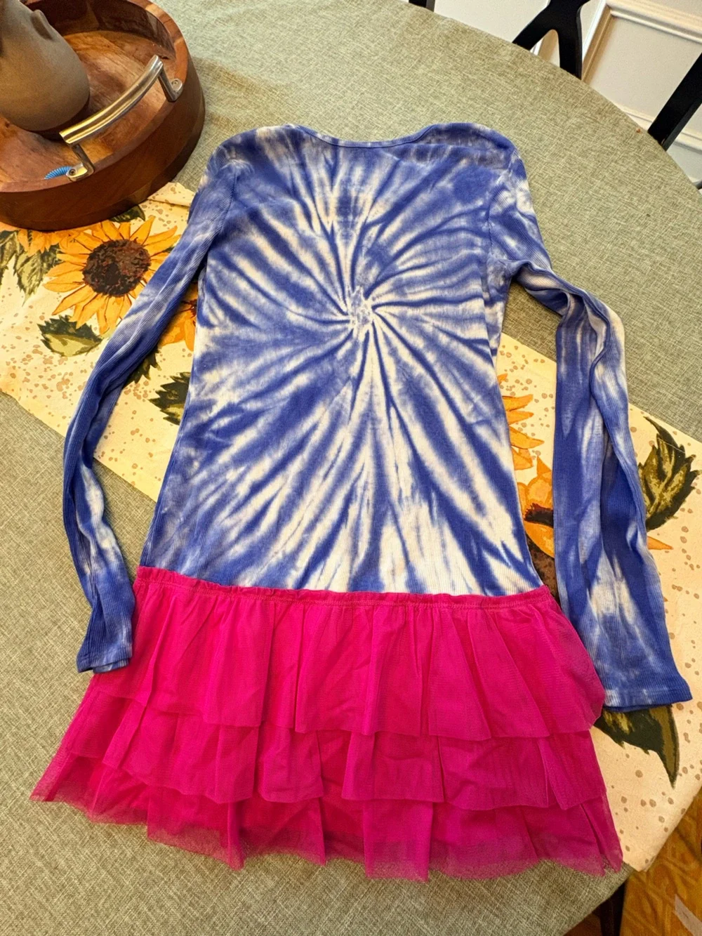 NWT Justice Tie Dye tutu dress